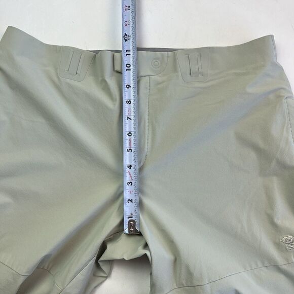 Mountain Hardware Hiking Outdoor Pants cinch bottom Mint Green Size 14 - Picture 5 of 15